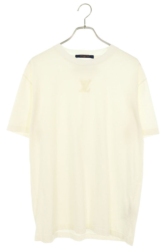 LOUISVUITTON LV Debossed T-Shirt White Size M