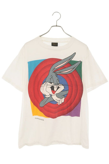 VINTAGE LOONEY TUNES Bugs Bunny Changes T-Shirt White Size L
