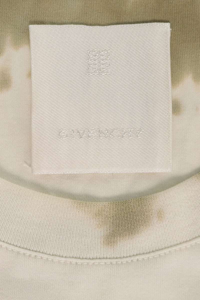 GIVENCHY Heart Tie-Dye Logo T-Shirt Multi Size XXS