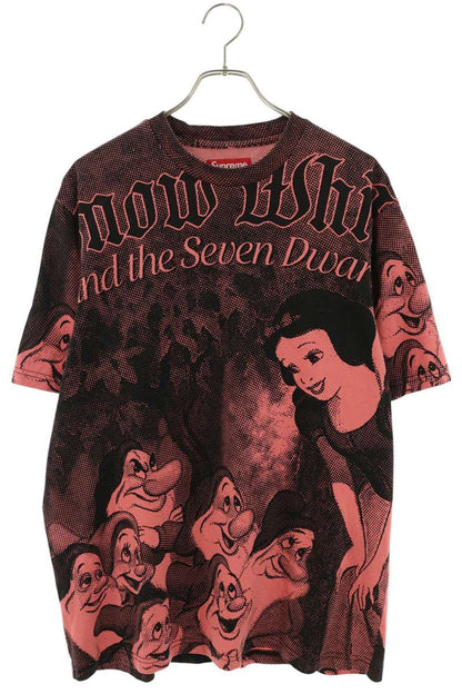 SUPREME 24AW Snow White T-Shirt Pink Size M