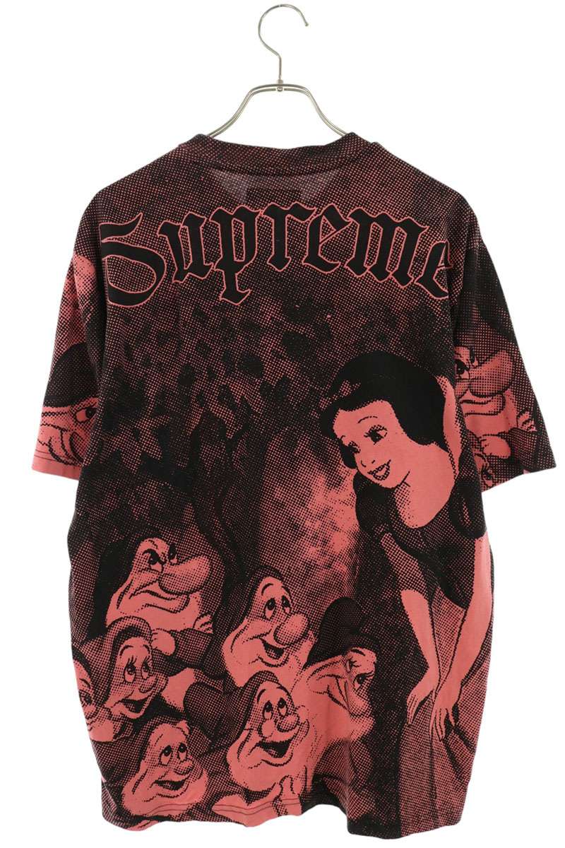 SUPREME 24AW Snow White T-Shirt Pink Size M