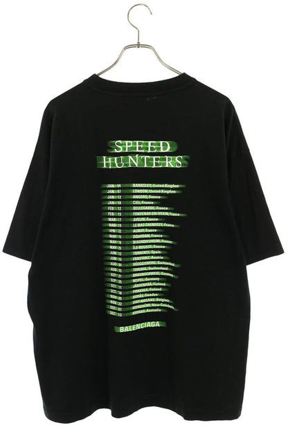 BALENCIAGA Speedhunters Print Cotton T-Shirt Size S