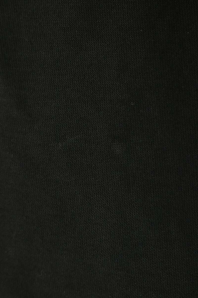 BALENCIAGA Destroyed Inside Out T-Shirt Black Size 2