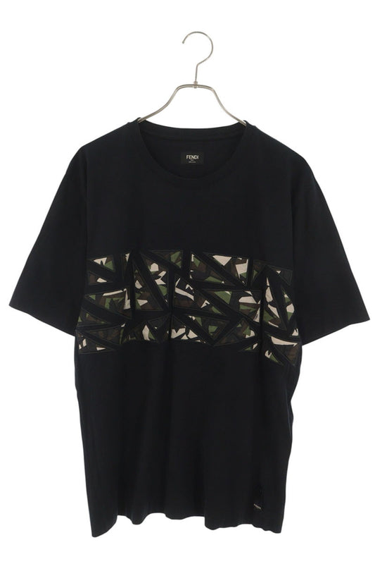 FENDI Bugs Eye T-Shirt Black Size S