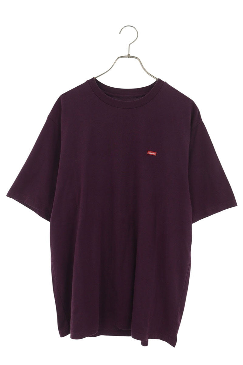 SUPREME Small Box Logo Tee Purple Size M