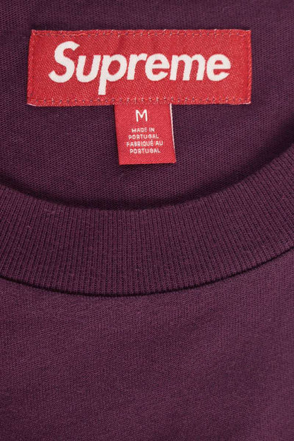 SUPREME Small Box Logo Tee Purple Size M
