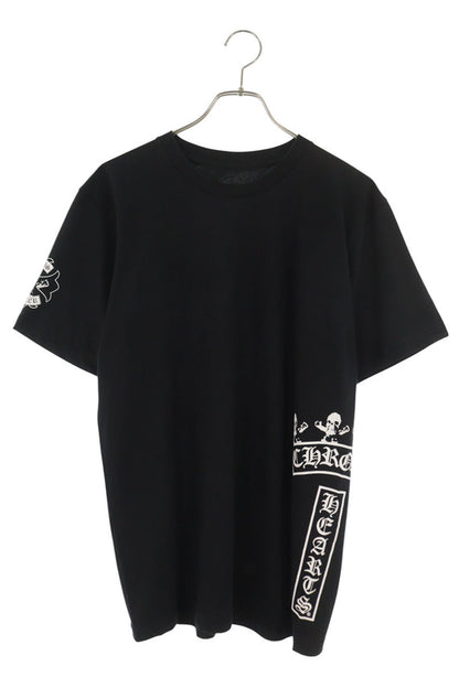 Chrome Hearts Foti Print Cotton T-Shirt Black Size M