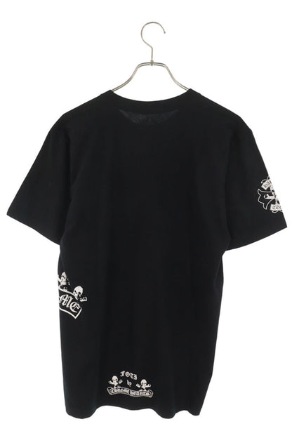 Chrome Hearts Foti Print Cotton T-Shirt Black Size M