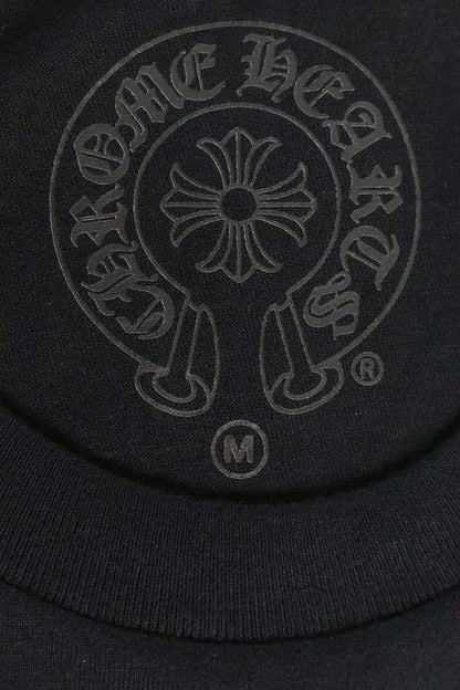 Chrome Hearts Foti Print Cotton T-Shirt Black Size M