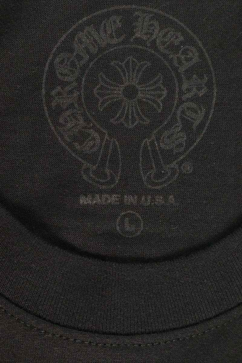 Chrome Hearts Horseshoe Tee Black Yellow Size L