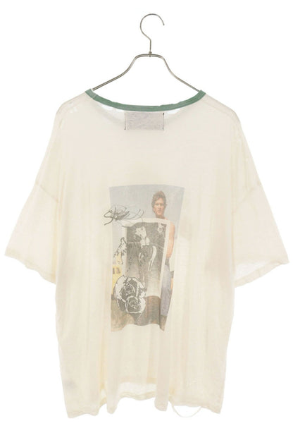 PALY Back To Life Ringer Vintage Wash T-Shirt White Size L
