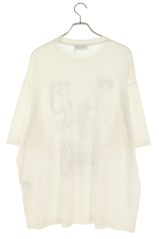 LANVIN Skate Series Cotton T-Shirt White Size L