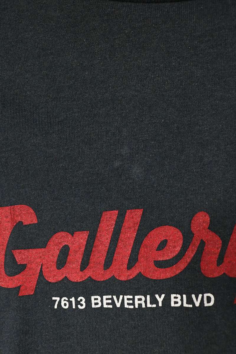 GALLERY DEPT Logo Print T-Shirt Black/Red Size XL