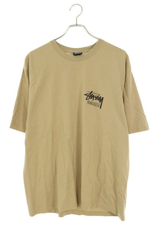 STUSSY Honolulu Chapter Tee Beige Size L