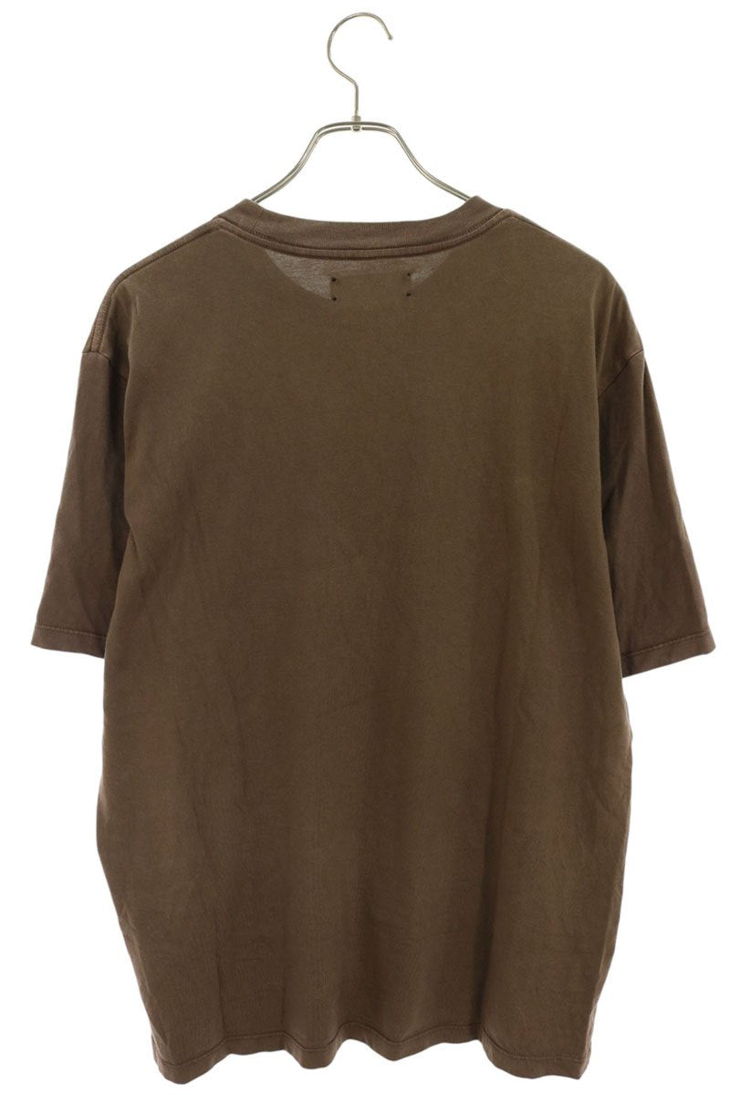 AMIRI Front Eagle Print T-Shirt Brown Size M