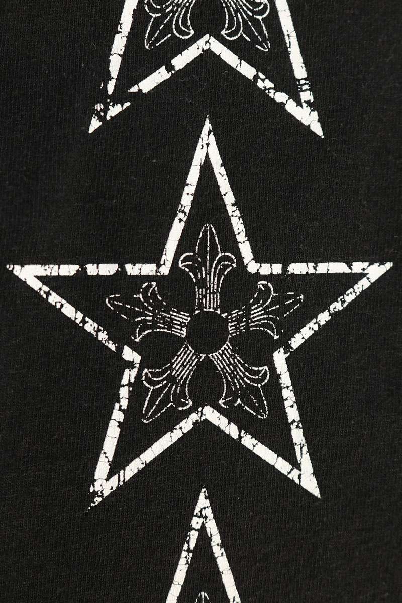 Chrome Hearts T-bar Logo Back Print T-Shirt Black Size L