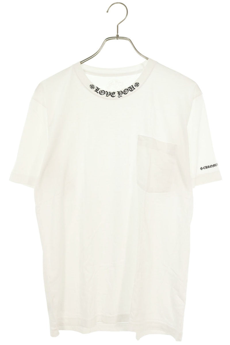 Chrome Hearts Neck Logo Print T-Shirt Size M