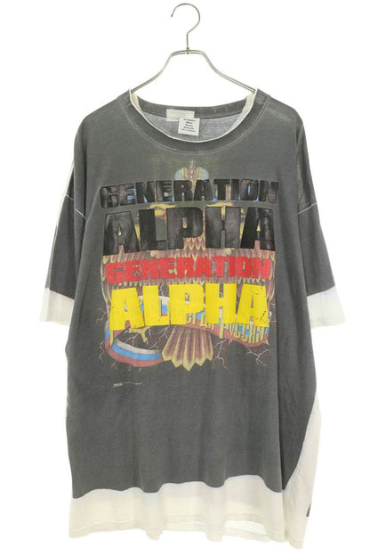 VETEMENTS Generation Alpha Print T-Shirt Size L