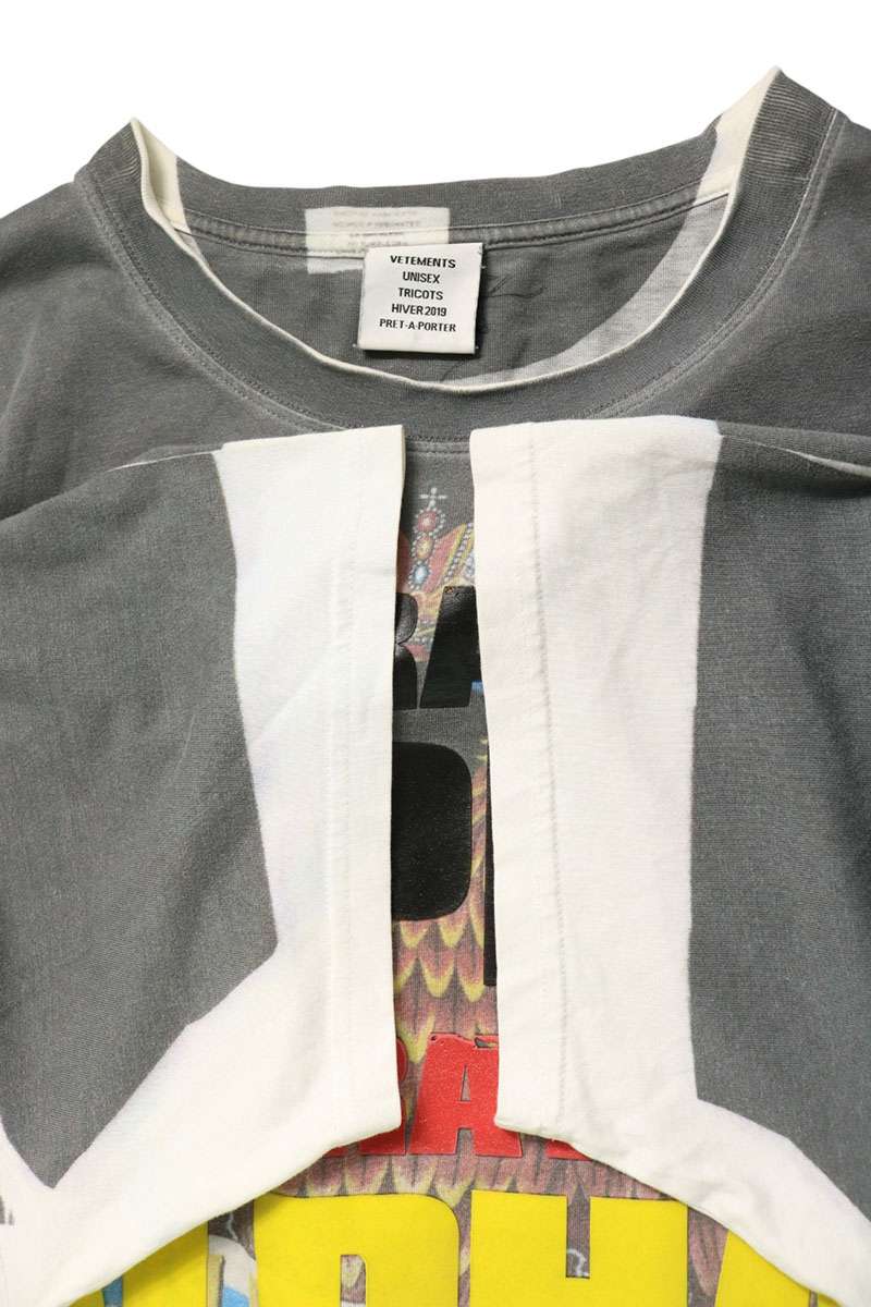 VETEMENTS Generation Alpha Print T-Shirt Size L