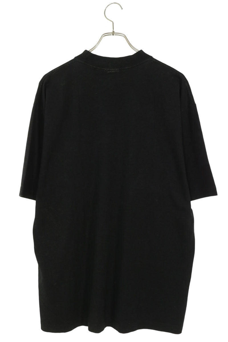 BALENCIAGA City Print Vintage T-Shirt Black Size XXS