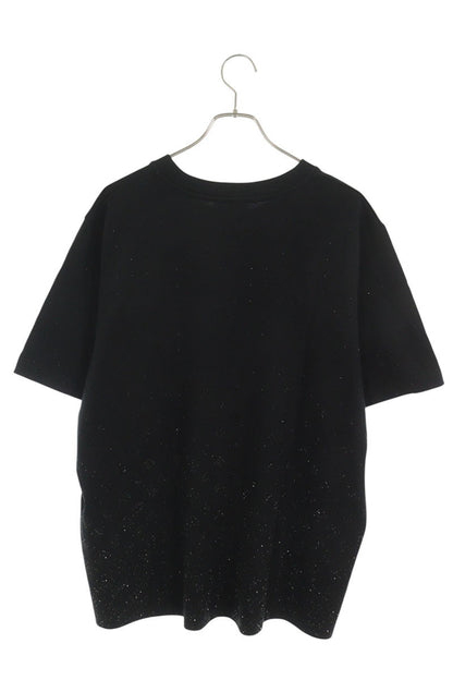 CASABLANCA Beaded T-Shirt Black Size XL