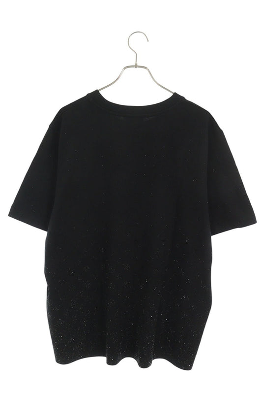 CASABLANCA Beaded T-Shirt Black Size XL