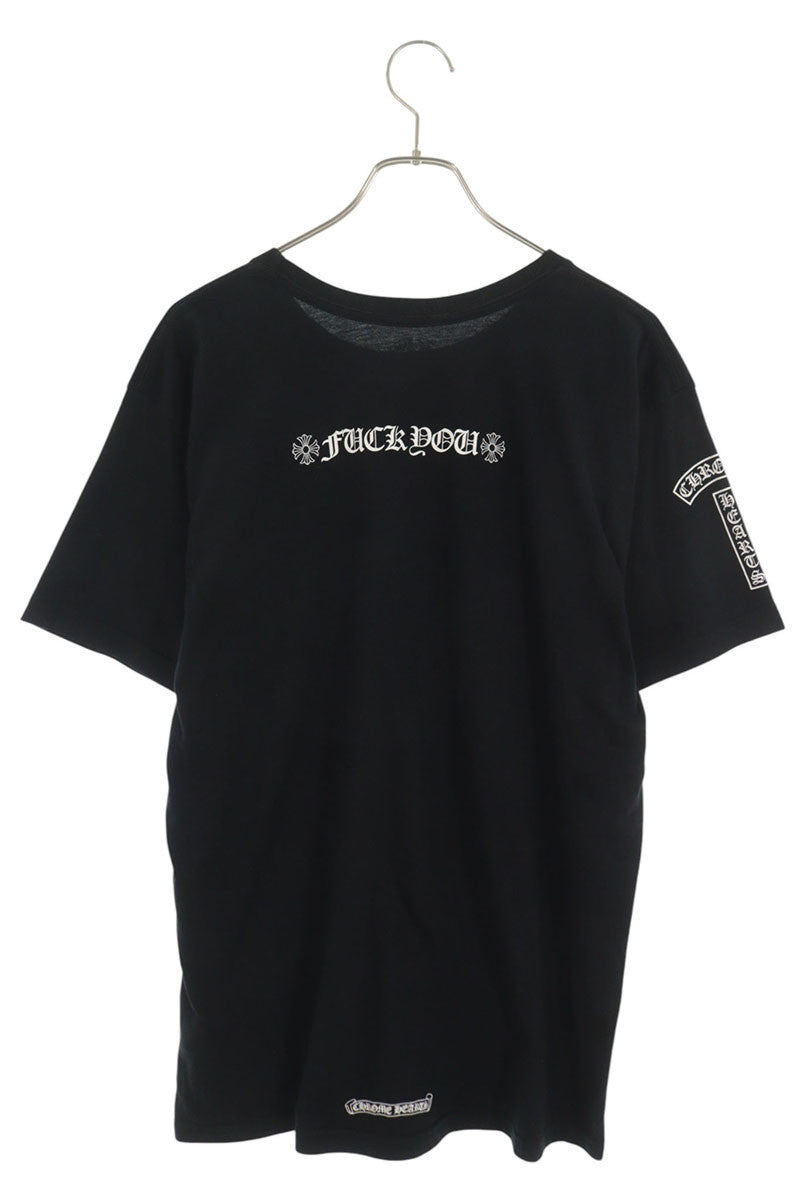 Chrome Hearts Back FUCK YOU Print T-Shirt Size XL