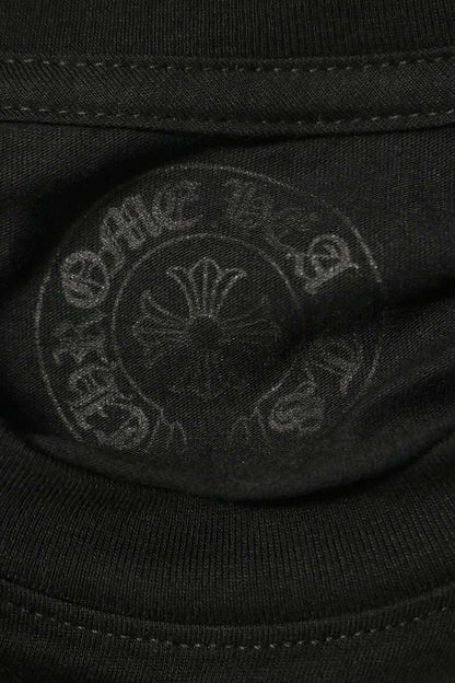 Chrome Hearts Horseshoe T-Shirt Black Yellow Size L