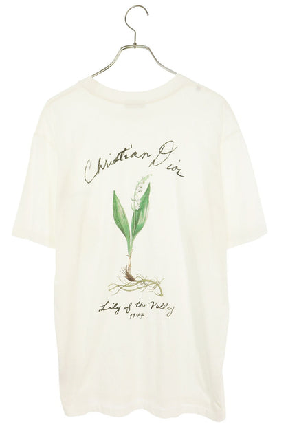 DIOR Ringflower Print T-Shirt White Size M