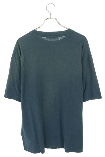 ACNE STUDIOS Logo Print Vintage Wash T-Shirt Blue Size M