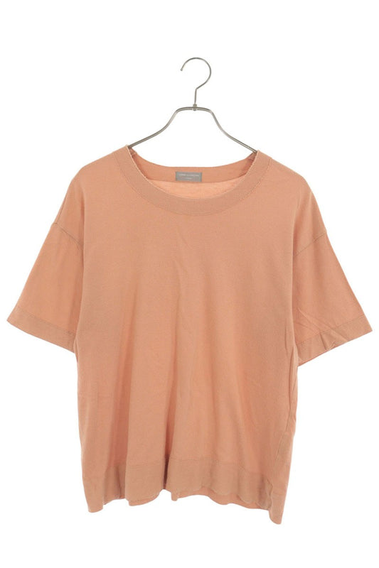 COMME des GARCONS HOMME Damaged Cotton T-Shirt Pink Size M