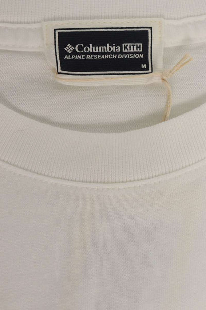 KITH x Columbia Landscape Box Logo T-Shirt White Size M