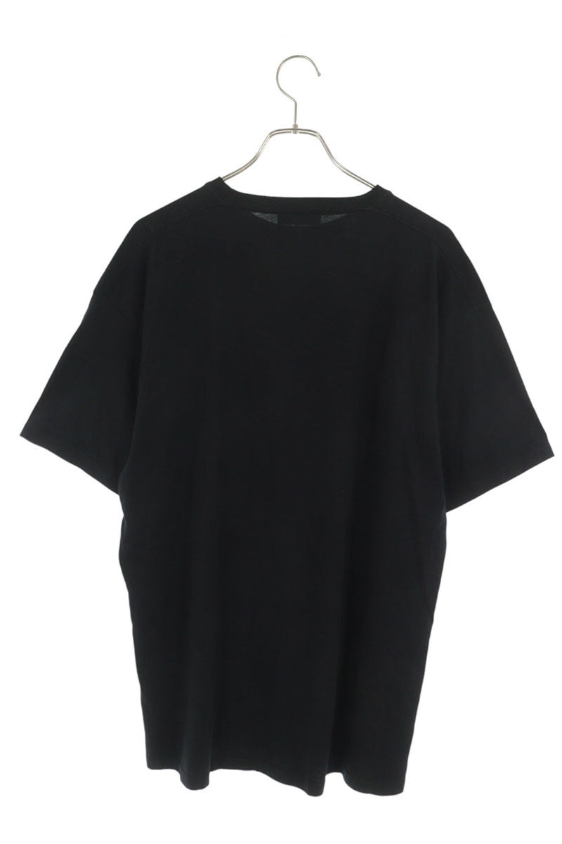 BALENCIAGA Copyright Logo Print T-Shirt Black Size S
