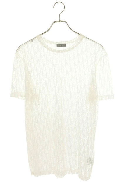 DIOR Oblique Sheer T-Shirt White Size M