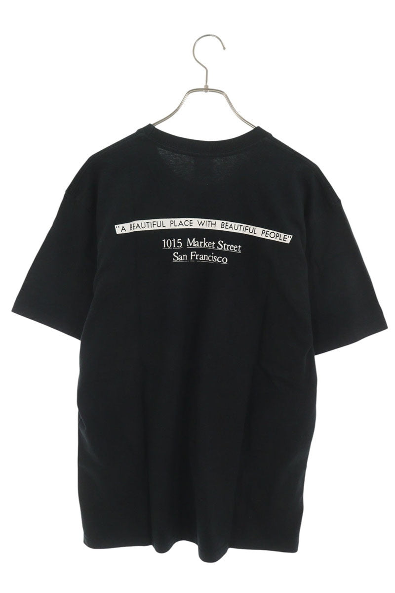 SUPREME 19AW San Francisco Box Logo T-Shirt Black Size L