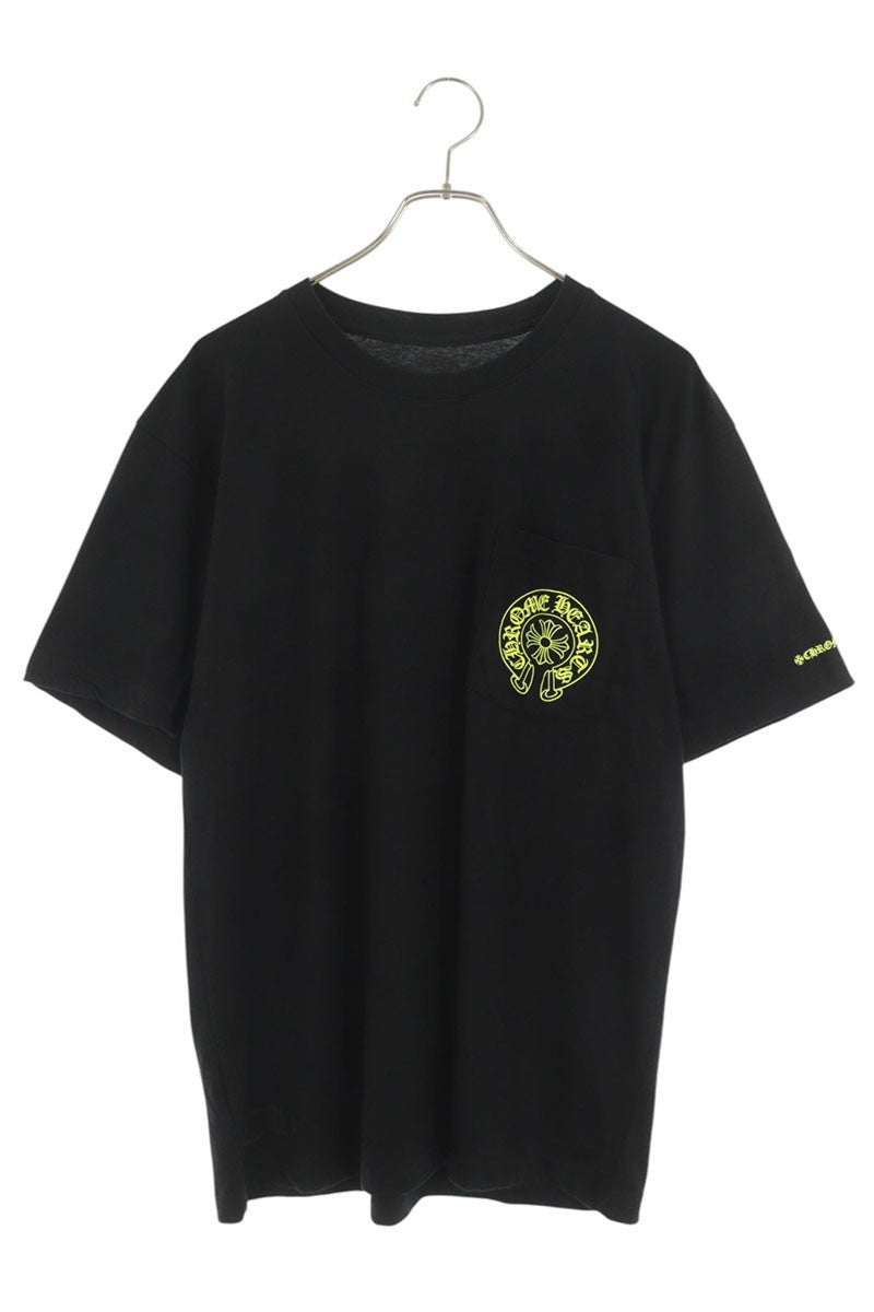 Chrome Hearts Horseshoe Tee Black Print T-Shirt Size L