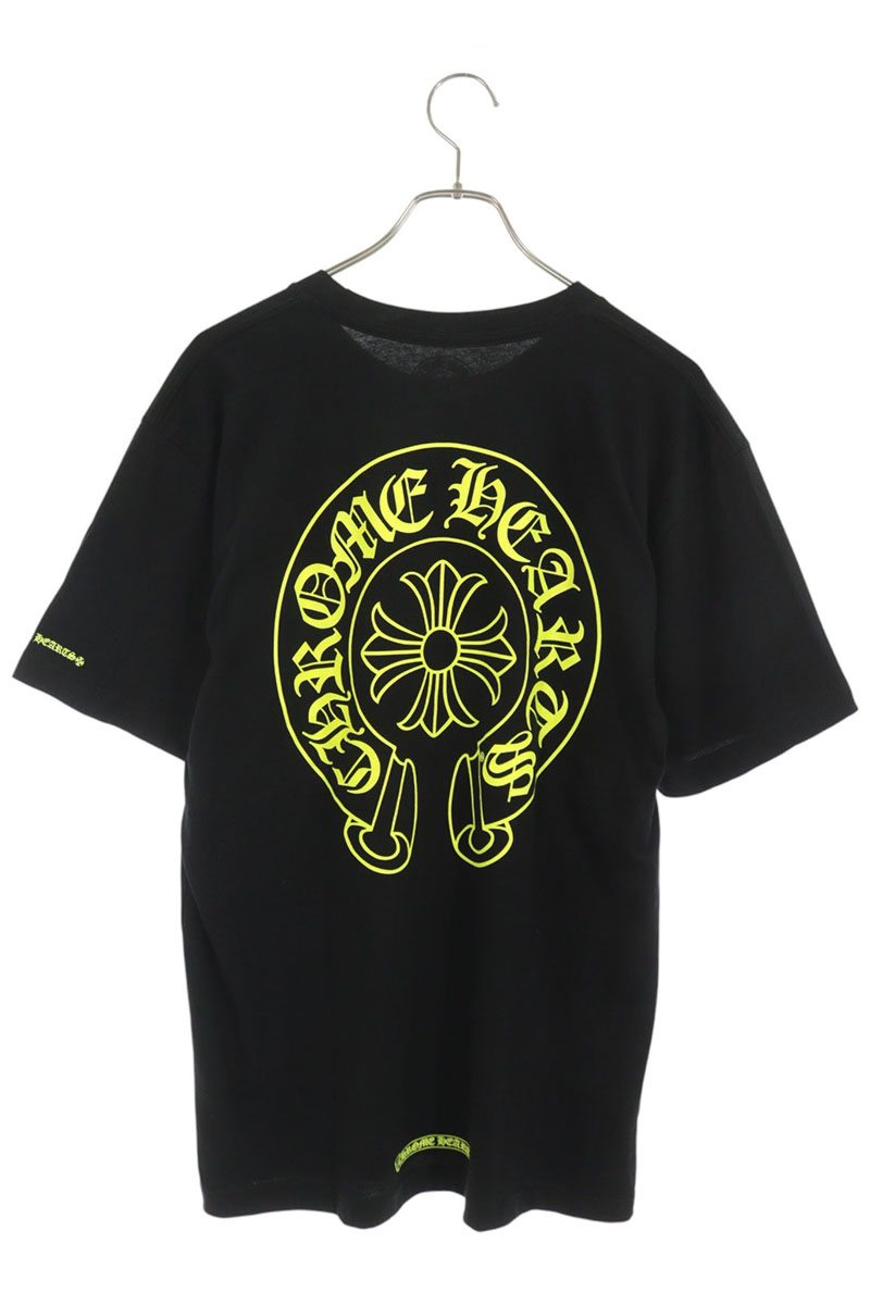 Chrome Hearts Horseshoe Tee Black Print T-Shirt Size L