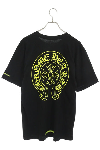 Chrome Hearts Horseshoe Tee Black Print T-Shirt Size L