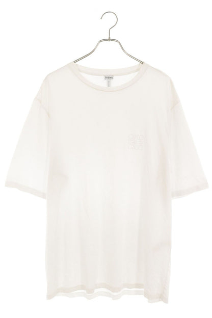 LOEWE Anagram Embroidered T-Shirt White Size XL