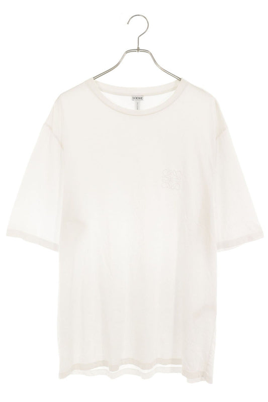 LOEWE Anagram Embroidered T-Shirt White Size XL