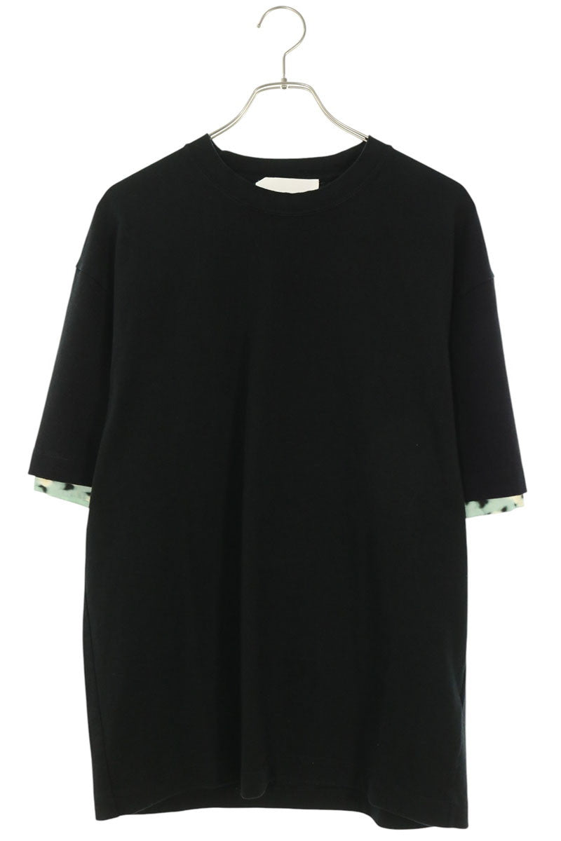 JILSANDER Layered Crewneck T-Shirt Black Size S