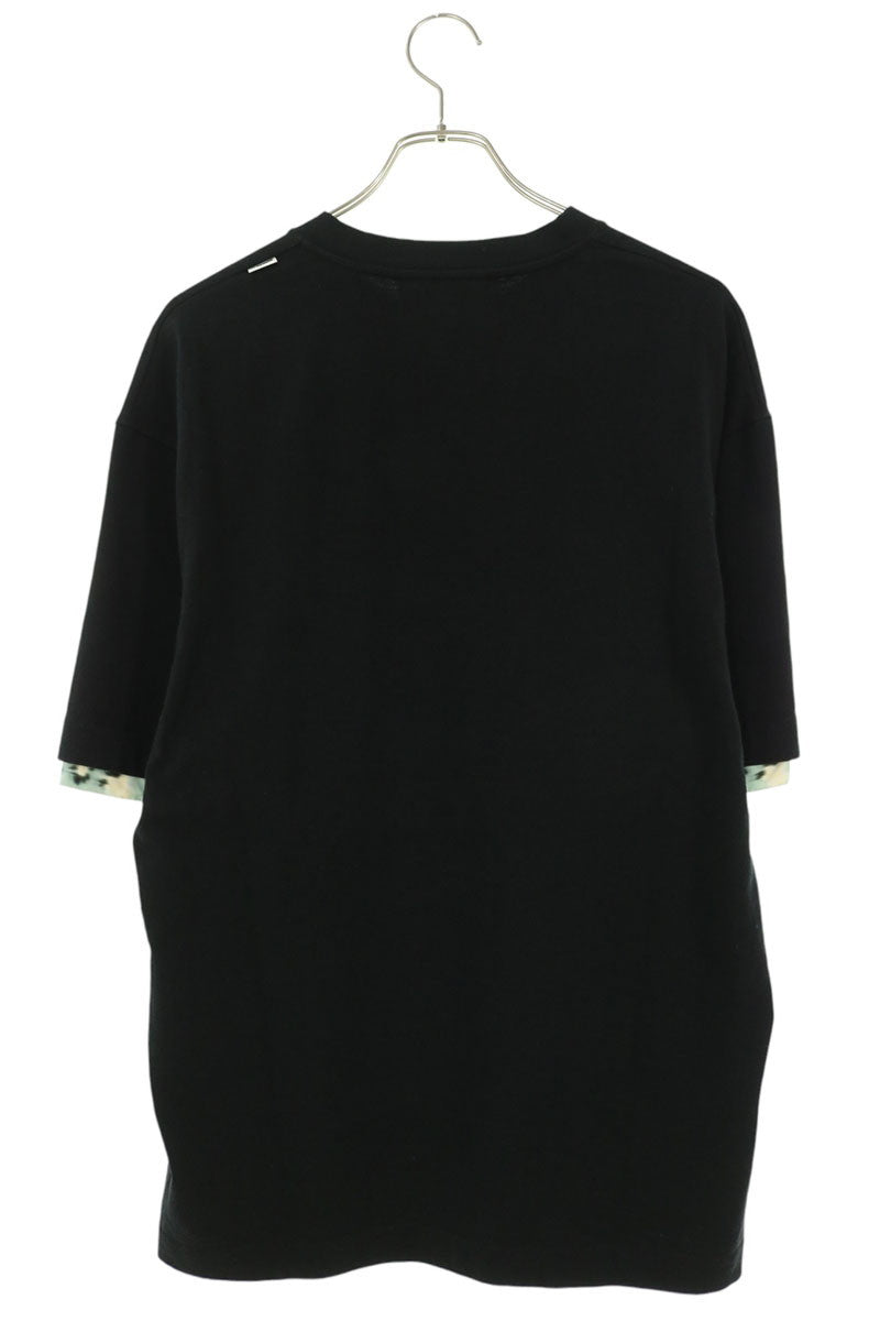 JILSANDER Layered Crewneck T-Shirt Black Size S