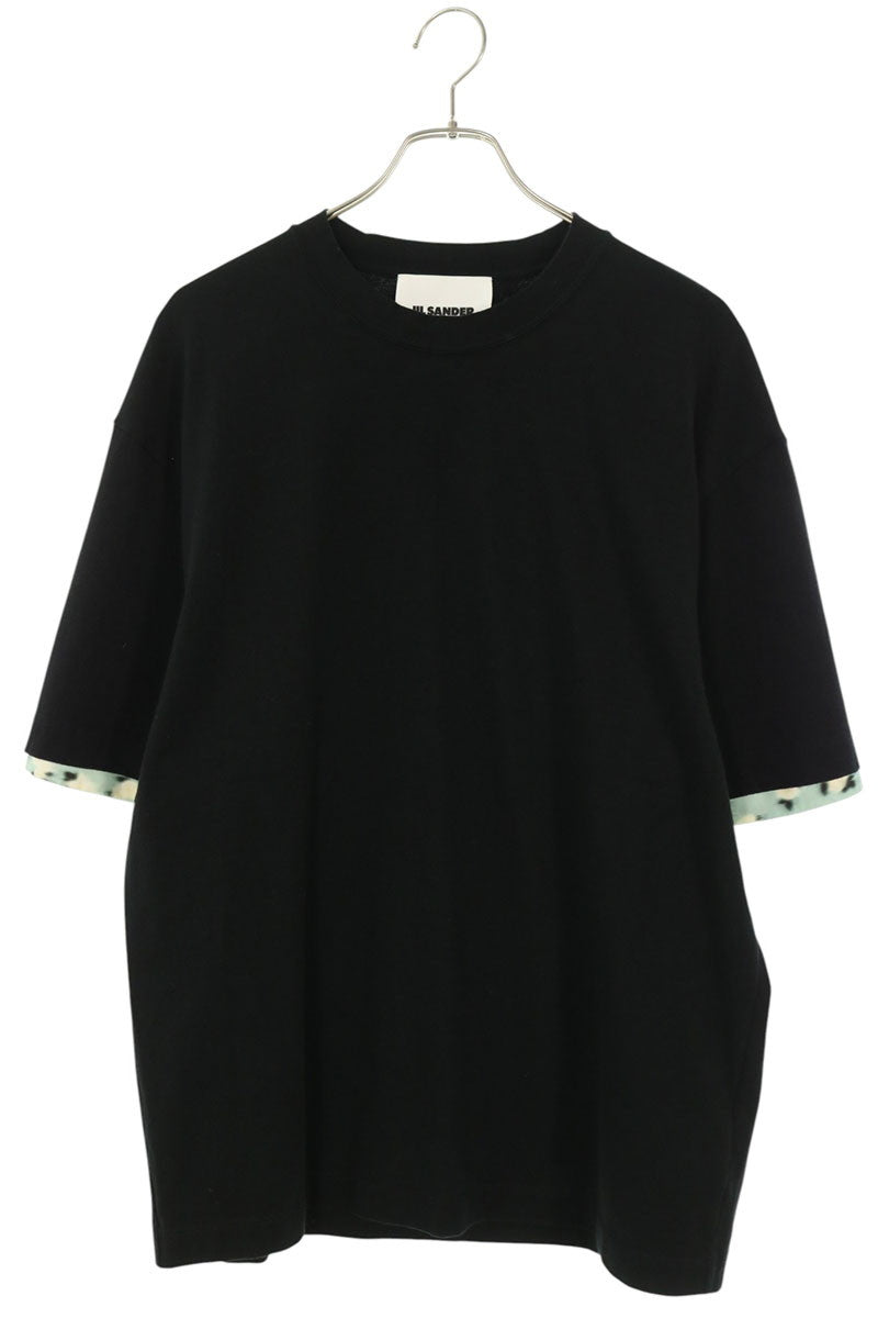 JILSANDER Layered Crewneck T-Shirt Black Size M