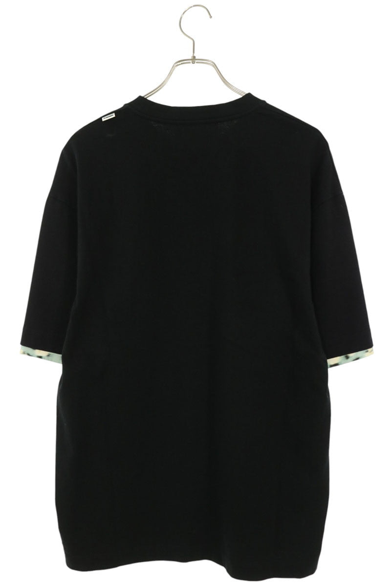 JILSANDER Layered Crewneck T-Shirt Black Size M