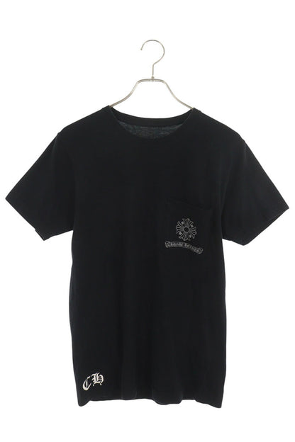 Chrome Hearts Framed Cross Back Print T-Shirt Black Size S