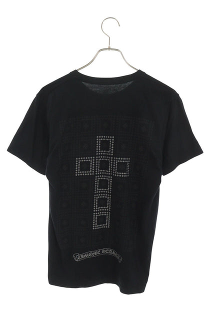 Chrome Hearts Framed Cross Back Print T-Shirt Black Size S