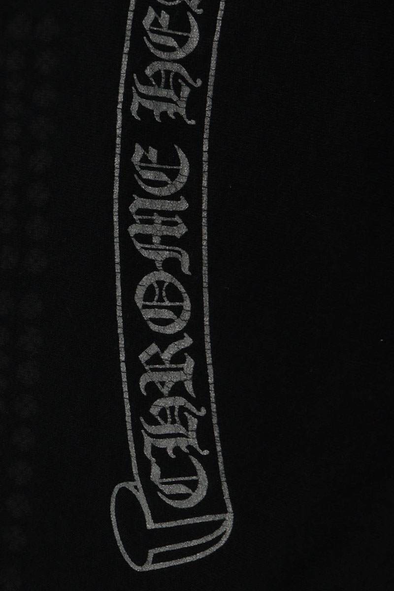Chrome Hearts Framed Cross Back Print T-Shirt Black Size S