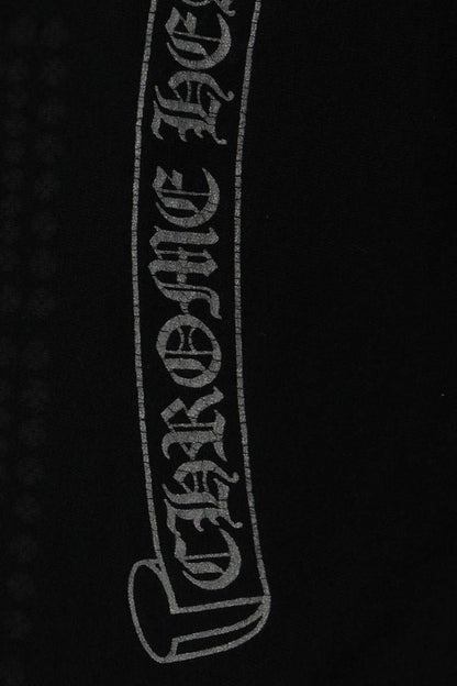 Chrome Hearts Framed Cross Back Print T-Shirt Black Size S
