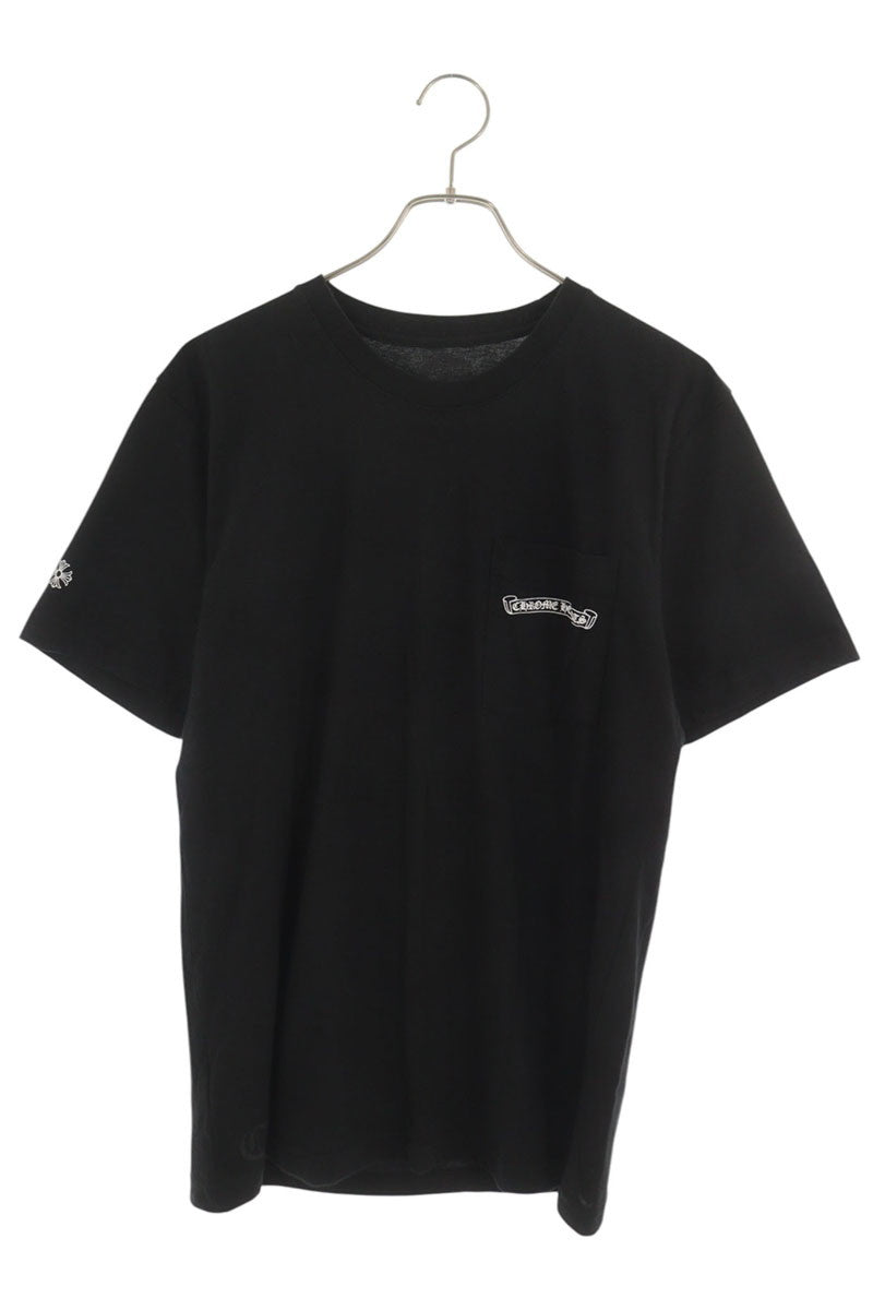 Chrome Hearts Dagger Eye Chart Print T-Shirt Black Size M
