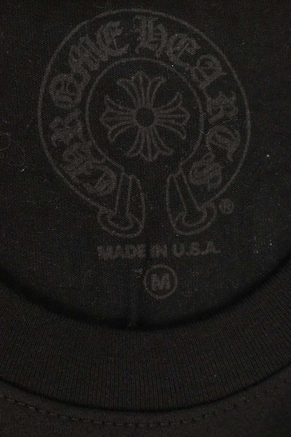 Chrome Hearts Dagger Eye Chart Print T-Shirt Black Size M
